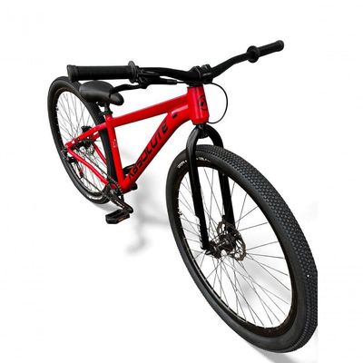 Bicicleta aro29 Absolute Nero 5 Freeride K7 Single Freio Hidraulico ShimanoGarfo Rigido Vermelho