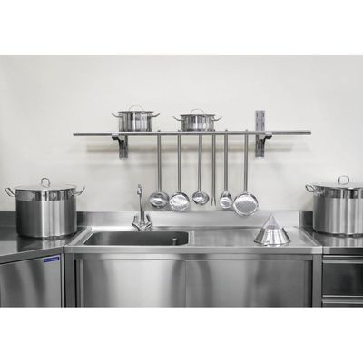 Garfo Tramontina Empresarial em Aço Inox com Cabo Longo