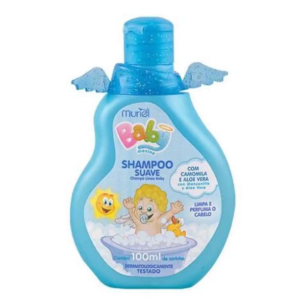 Shampoo Infantil Baby Azul Muriel 100Ml