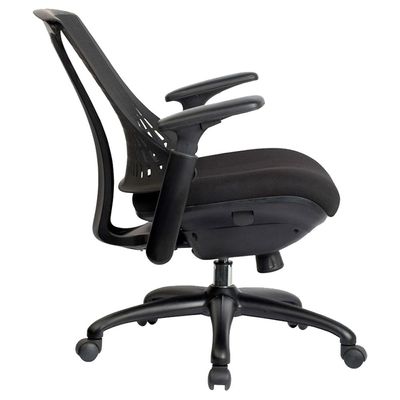 Kit 2 Cadeiras para Escritório Nagoh Office Giratória Preto  Gran Belo