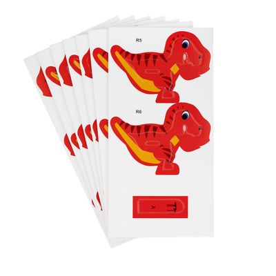 Quebra Cabeça 3D Infantil Dipedu Dino T-Rex 18 Peças - Brw 3007