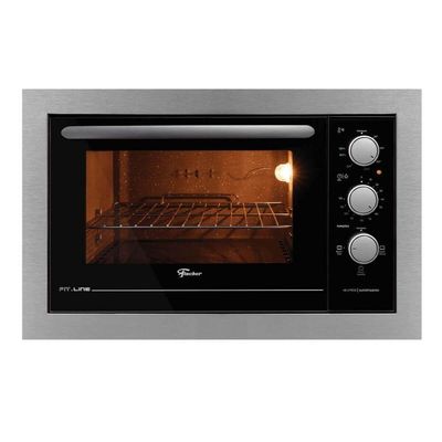 Forno Elétrico De Embutir Fischer Fit Line 48l Inox 110V Autolimpante 34493(95485)