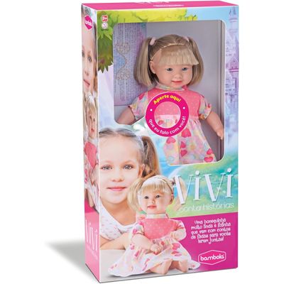Boneca Vivi Conta Histórias 763 - Bambola