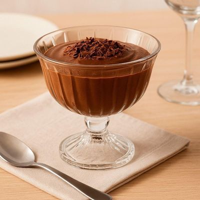 Jogo De Sobremesa 2 Taças Vidro Transparente Melina Mini Bowl Com Pé 200ml Haüskraft