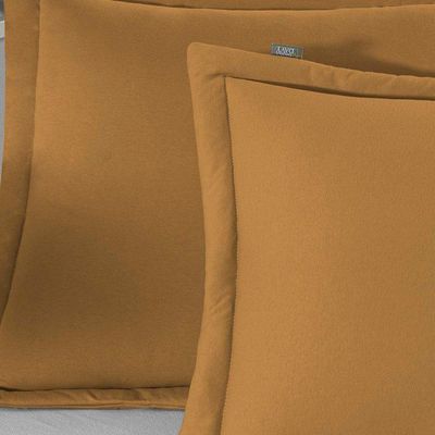 Porta Travesseiro Matelado Nobre 1 Peça Malha 100% Algodão - Cobre