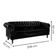 Kit 03 Peças Namoradeira E Poltronas Chesterfield Duque Via Courano Preto