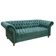 Sofá Chesterfield Conde D'El 3 Lugares Via Veludo Verde