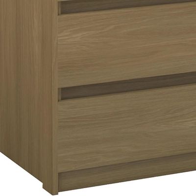 Cômoda Quarto Solteiro 63cm 4 Gavetas Samira Freijó L01 - Mpozenato