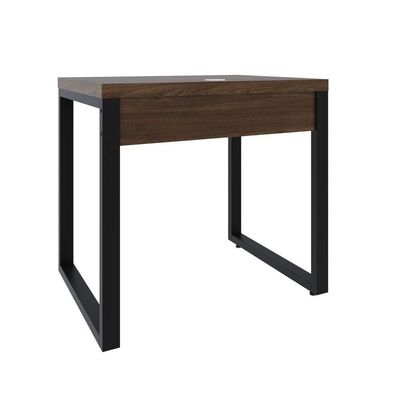 Mesa Operacional 80x60x75cm Yon - Nogueira-est.preta Nogueira-est.preta