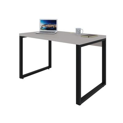 Mesa Operacional 120x70x75cm Yon - Off White-est.preta Off White-est.preta