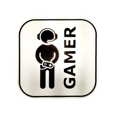 Luminária Box Gamer Decoração Setup Parede Ou Mesa - Bivolt