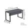 Mesa Escritório 1340x600x750mm M1340pe40tub Grafito-preto