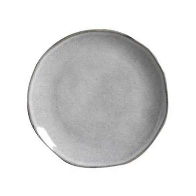 Conjunto De Pratos De Sobremesa 06 Peças Orgânico Concreto Porto Brasil