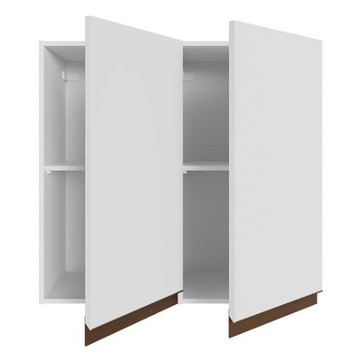 Armário Aéreo 70 Cm 2 Portas Branco Reims Madesa Branco