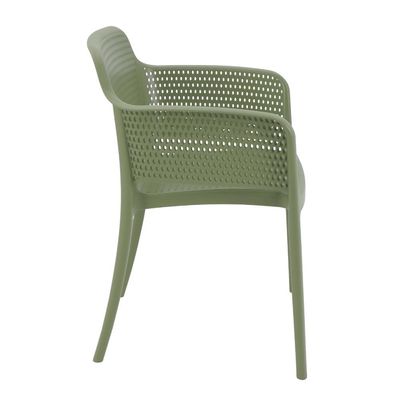 Cadeira Tramontina Gabriela Eco em Polipropileno Oceano  Clean Verde Oliva