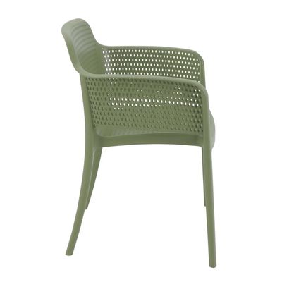 Cadeira Tramontina Gabriela Eco em Polipropileno Oceano  Clean Verde Oliva