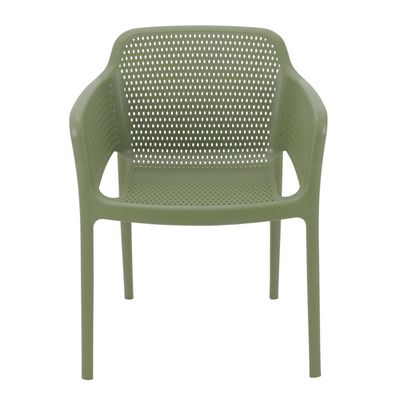 Cadeira Tramontina Gabriela Eco em Polipropileno Oceano  Clean Verde Oliva
