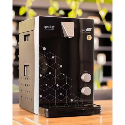 PURIFICADOR NEW UP GLASS 2.0 DE MESA SUSPENSO PRETO 220V PGLP2