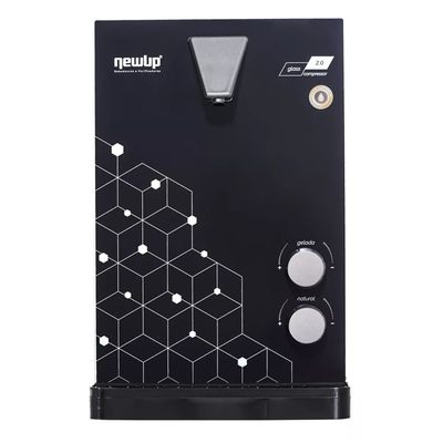 PURIFICADOR NEW UP GLASS 2.0 DE MESA SUSPENSO PRETO 220V PGLP2