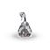 Enfeite Decorativo Ornamento Estatueta Cisne de Vidro Cristal Decoração de Mesa