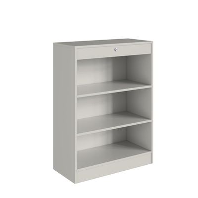 Armário Estante Biblioteca Multiuso Com Compartimentos Ocultos Lock Arenas