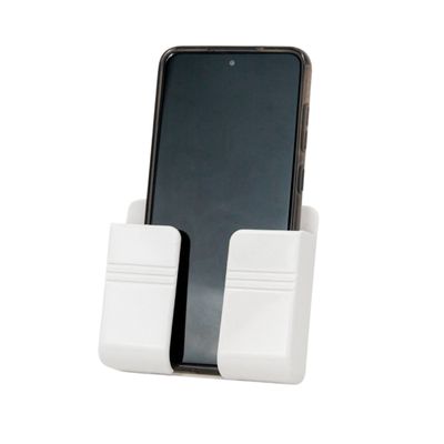 Suporte Celular De Parede Multiuso - Cinza