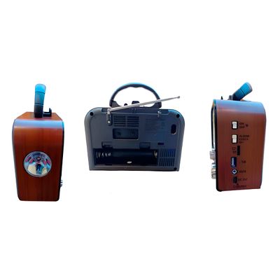 Rádio Retrô Vintage FM/AM Bivolt Bluetooth