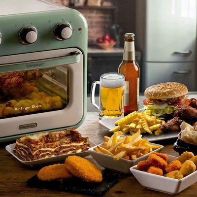 Fritadeira Air Fryer Ariete Vintage 4632 16L 1200W Verde 220V