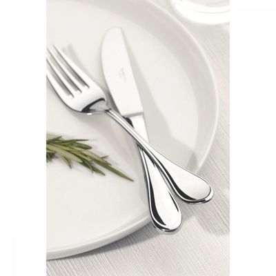Faqueiro Italy 130 Peças Aço Inox Inox Polido Alto Brilho para Mesa Prata