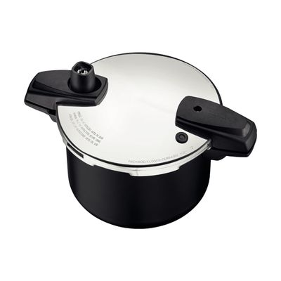 Panela de Pressão Tramontina Arizona em Alumínio Antiaderente Starflon Max Preto 20 cm 4,5 L