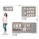 Cozinha Compacta 4 Peças Amy Casa 812 Cinza