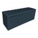 Kit Cabeceira Painel E Calçadeira Recamier Baú Solteiro 0,90m Holanda Suede Azul Marinho - Pallazio