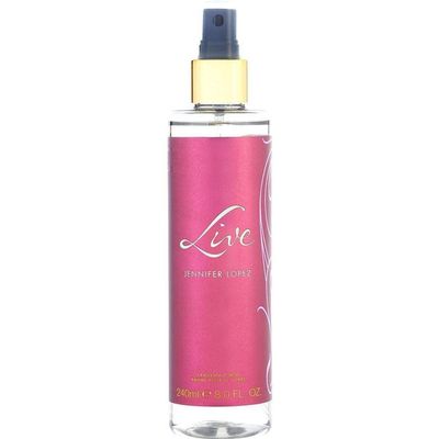 Água de Cheiro Feminino Jennifer Lopez Live Spray Corporal 240ml
