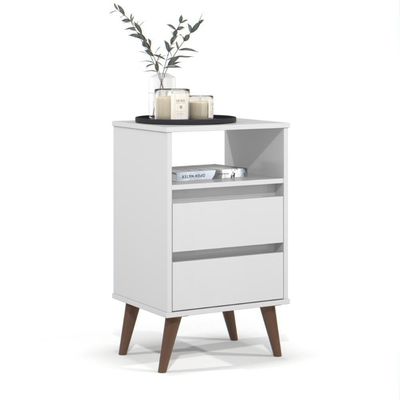 Mesa De Cabeceira Imola Branco