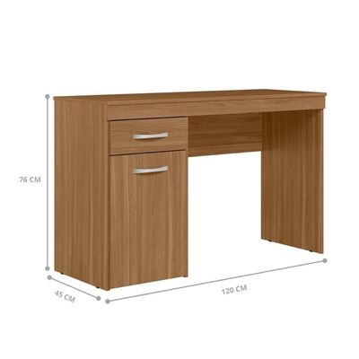 Conjunto Escrivaninha E Armário Office Cafe Touch