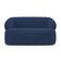 Sofá Orgânico 03 Lugares Living Glee 170cm Veludo Azul Marinho - Desk Design