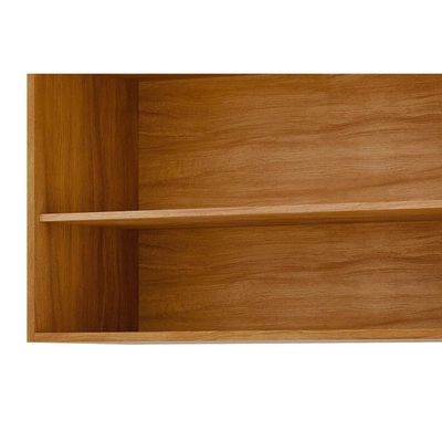 Armário Aéreo Cozinha Modulado Celeste C/ 2 Portas 80cm Cinamomo/off White - Mgm