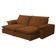 Sofá Retrátil E Reclinável Veludo 2,30m Lisboa - Conforto Premium E Design Elegante Terracota