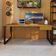Mesa Presidente C-01 Gav. 190x70x75cm Yon - Acácia Mel-est.preta Acácia Mel-est.preta