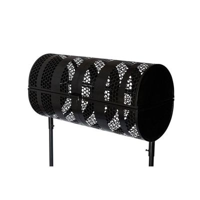 Lixeira De Rua Com Tampa Para Calçada Passeio 1mt 45x40x100cm