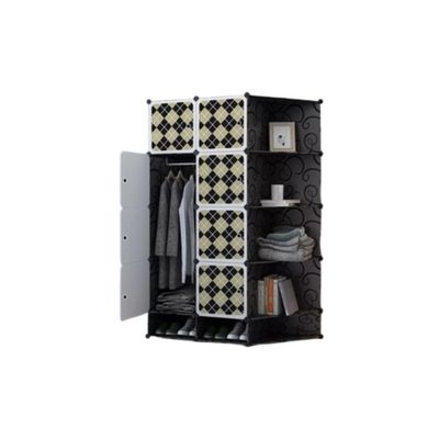 Sapateira Arara Roupas Cabideiro Modular Prateleiras Organizador Desmontavel