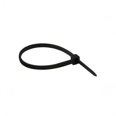 Abraçadeira de Nylon 4,8X10CM 100 Unidades para Organização Preta NWT