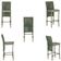 Mesa Bistrô E 2 Banquetas Roma Fendi Corda Estofado 7 Trama Verde