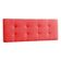Canto Alemão Recamier Bau + Painel Madri 140cm Suede Vermelho - Inova Decor