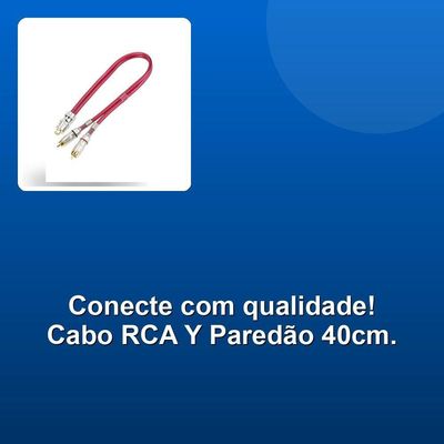 Cabo Rca Y Paredão 2 Machos -1 Fêmea 40cm