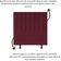 Cabeceira Estofada Cama Box Casal 140 Cm Sophia Carla Suede Cor:bordô