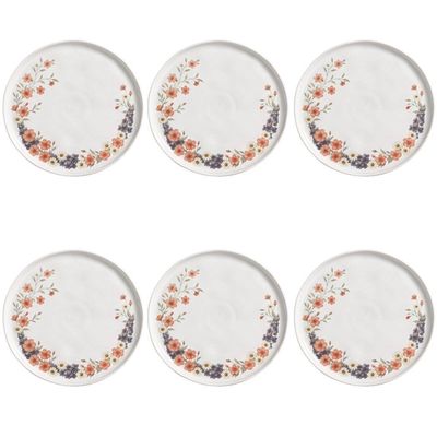 Conjunto De Pratos Rasos 06 Peças Páscoa Bio Doce Ninho Porto Brasil