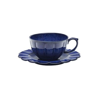 Conjunto De Xícara De Chá Com Pires 06 Peças Flora Amor-perfeito Oxford