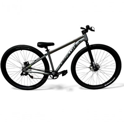 Bicicleta aro29 Absolute Nero 5 Freeride K7 Single Freio Hidraulico Shimano Mt200 Garfo Rigido Cinza
