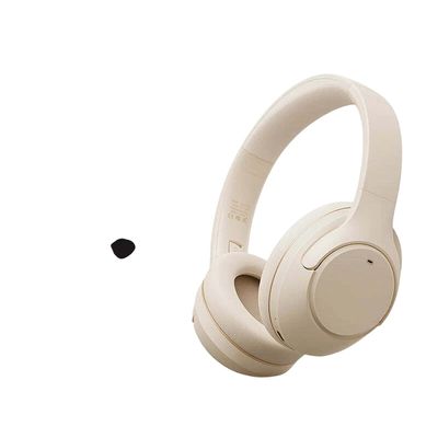 Fone de Ouvido sem fio Picun F2 100h de Bateria ANC e Modo Jogo Caqui